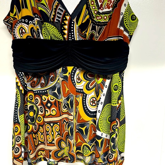 R&M Richard’s Sleeveless Top Sz 14P - Picture 2 of 7